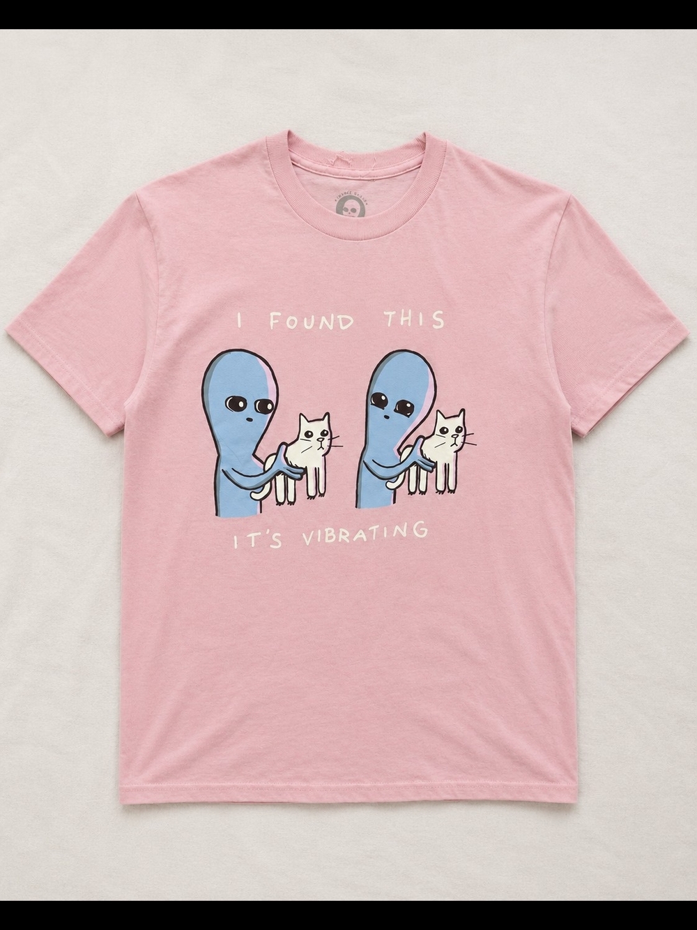 Strange Planet I Found This It’s Vibrating Tee Sz S P2P 17-22 New